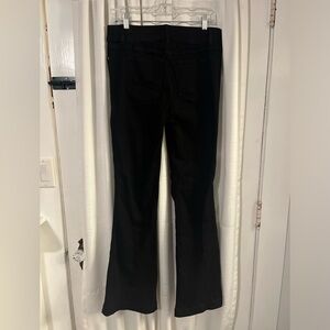 Spanx black flare jeans size large nwot